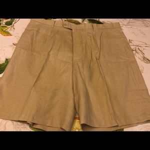 BIG MEN CASUAL LINEN SHORTS